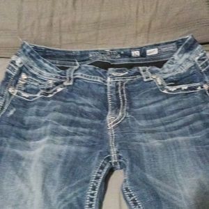 Jeans, miss me, 32, blue